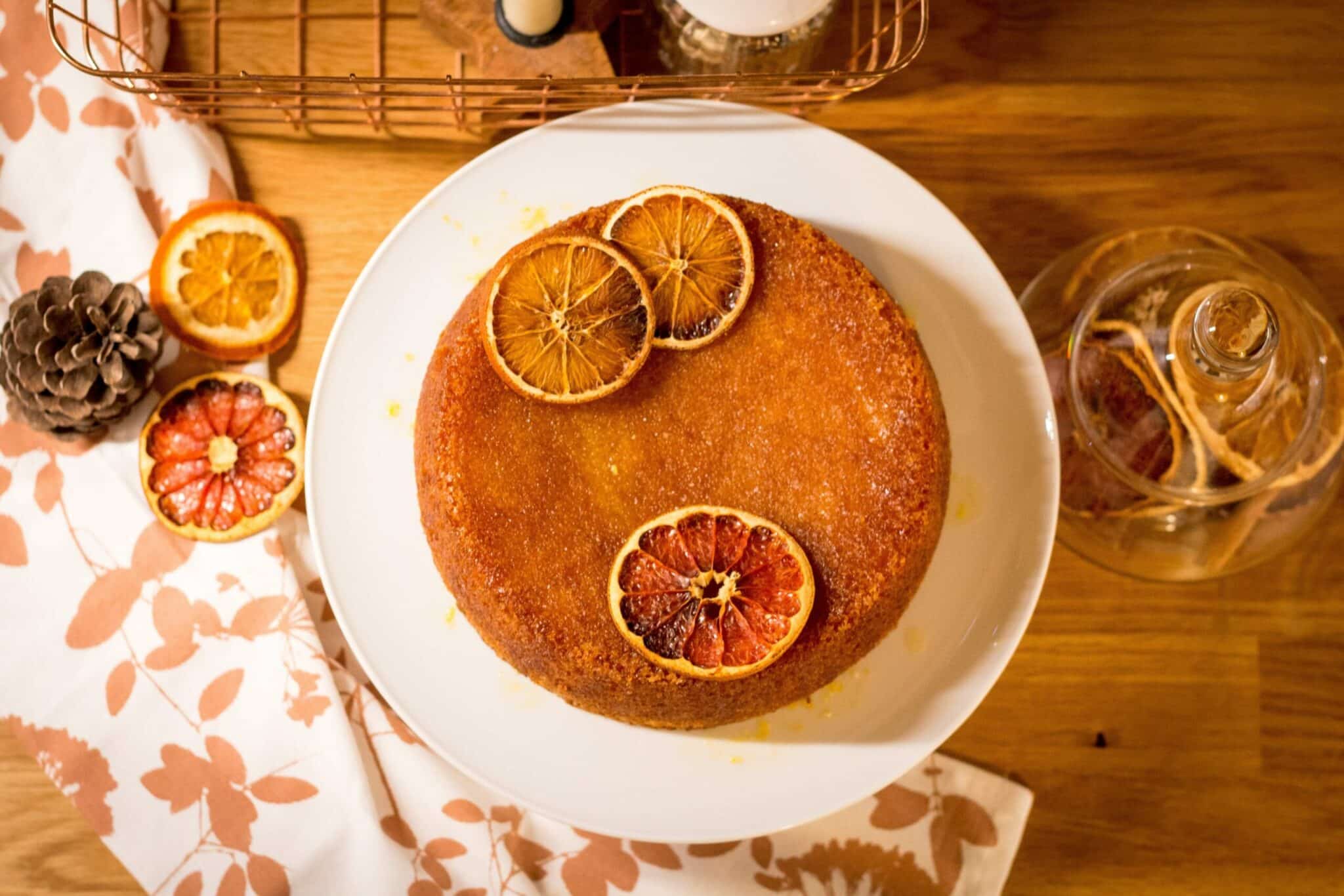 Receita de Bolo de laranja com Gengibre