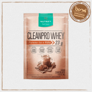 Cleanpro Whey Protein Isolado Chocolate Nutrify Sachê 30g