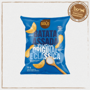 Chips de Batata Inglesa Rústica Assado Original Solo Snacks 50g