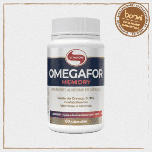 Omegafor Memory 1000mg Vitafor 60 Cápsulas