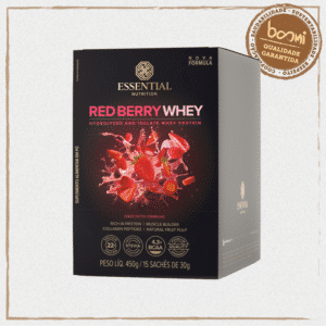 Red Berry Whey 30g Essential Nutrition 15 Sachês