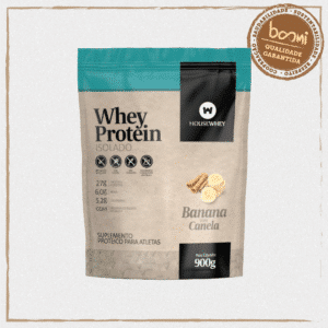 Whey Protein Isolado Banana com Canela Housewhey 900g