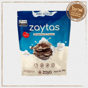 Biscoito Zaytas Brownies & Cream Sem Glúten Zaya 80g