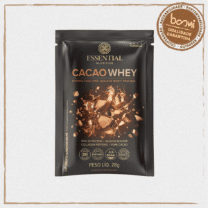 Cacao Whey Sachê Essential Nutrition 28g