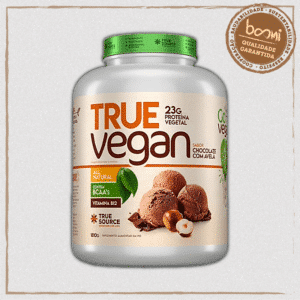 Proteína True Vegan Chocolate com Avelã True Source 1810g