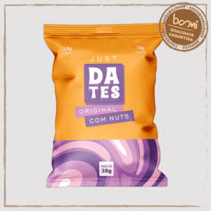 Barra de Proteína Just Original com Nuts Sem Açúcar Let's Dates 38g