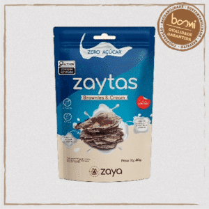 Biscoito Zaytas Brownies & Cream Sem Glúten Zaya 40g