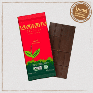 Chocolate 60% Cacau Orgânico Amma Chocolate 80g