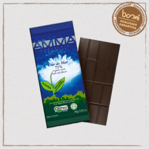 Chocolate 75% Cacau Flor do Mar Orgânico Amma Chocolate 80g