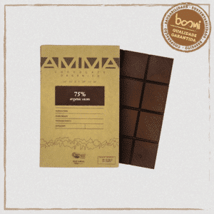 Chocolate 75% Cacau Orgânico Amma Chocolate 500g