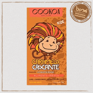 Chocolate Caramelo Crocante Vegano Cookoa 75g