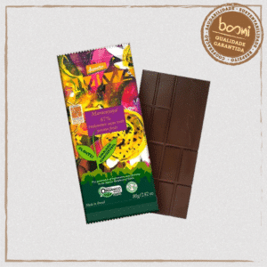 Chocolate Maracuyayá 67% Cacau com Maracujá Orgânico Biodinâmico Amma Chocolate 80g