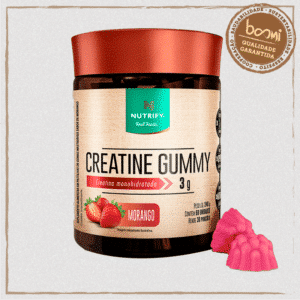 Creatine Gummy Morango Nutrify 60 Gomas