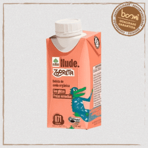 Leite Vegetal de Aveia Orgânico Zooreta Frutas Vermelhas Nude 200ml