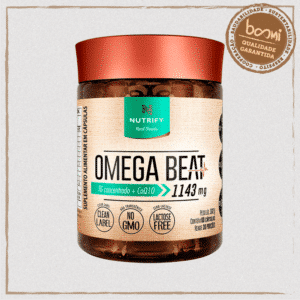 Ômega Beat TG Concentrado + Coq10 Nutrify 60 Cápsulas