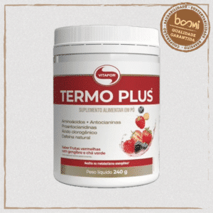 Termo Plus Termogênico Frutas Vermelhas com Gengibre e Chá Verde Vitafor 240g