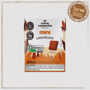 Leite Vegetal Mini Chocolate Orgânico A Tal da Castanha 200ml