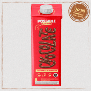 Leite Vegetal de Castanha de Caju Chocolate Orgânico Possible 1L