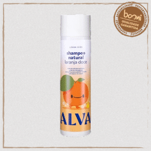 Shampoo Vegano Infantil Laranja Doce e Baunilha Alva 250ml