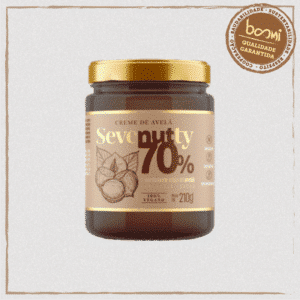 Creme de Avelã com Cacau e Açúcar Demerara Sevenutty 210g