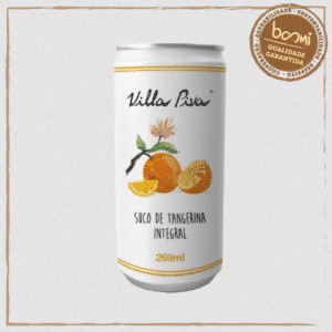 Suco de Tangerina Integral Sem Açúcar Lata Villa Piva 269ml