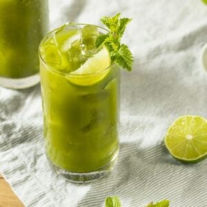 Ingredientes da Receita de Drink chá verde e vodka