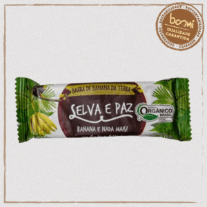 Barra de Frutas Banana da Terra Orgânica Selva e Paz 30g