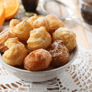 Ingredientes da Receita de Bolinho de chuva com farinha integral