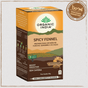 Chá Spyce Fennel Organic India 25 Sachês