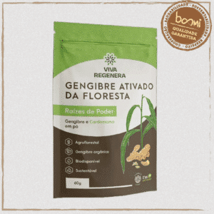 Gengibre Ativado com Cardamomo em Pó Viva Regenera 60g