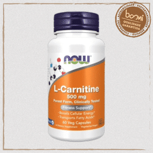 L-Carnitina 500mg NOW 60 Cápsulas