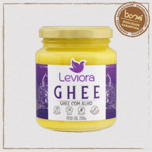 Manteiga Ghee com Alho Sem Lactose Leviora 200g