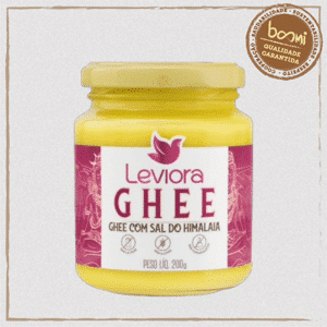 Manteiga Ghee com Sal do Himalaia Sem Lactose Leviora 200g