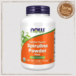 Spirulina Premium em Pó NOW 113g