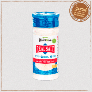 Sal Integral Cristais Finos Saleiro Real Salt Redmond 284g