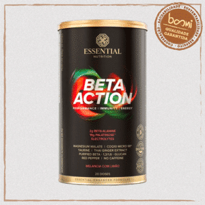 Pré Treino Beta Action Melancia com Limão Essential Nutrition 630g