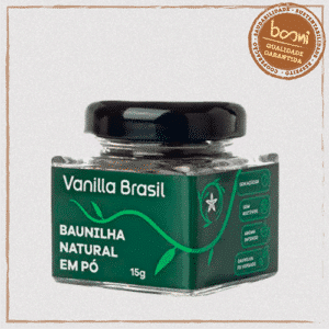 Baunilha Natural em Pó Vanilla Brasil 15g
