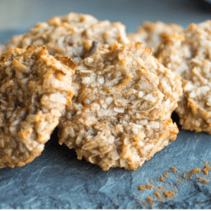 Ingredientes da Receita de Cookie de coco com 3 ingredientes