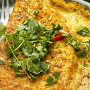 Ingredientes da Receita de Omelete de talos e ramas