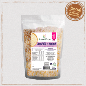 Crispies de Arroz Natural Sem Glúten Leve Croc 250g