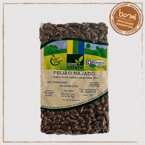 Feijão Rajado Orgânico Coopernatural 500g