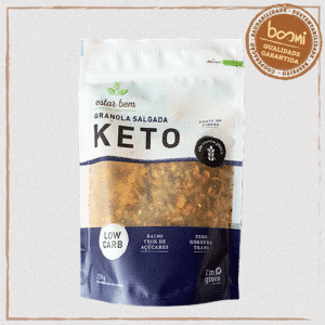 Granola Keto Salgada Sem Glúten Estar Bem 250g