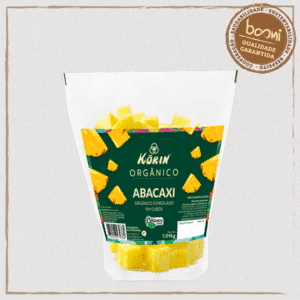 Abacaxi em Cubos Orgânico Congelado Korin 1,01kg