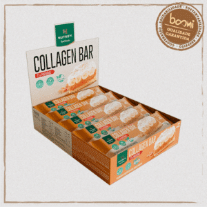 Barra de Proteína Collagen Bar Banoffee 50g Nutrify 10 Unidades