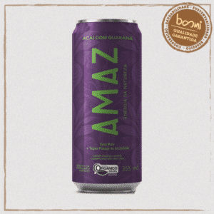 Energético Açaí com Guaraná Orgânico Amaz 355ml