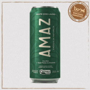 Energético Mate com Limão Orgânico Amaz 355ml