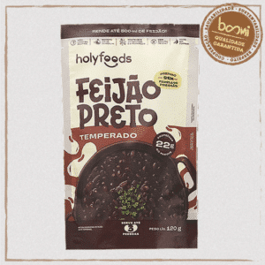 Feijão Preto Temperado Holysoup 120g