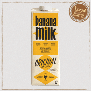 Leite Vegetal de Banana Original com Canela Banana Milk 1L