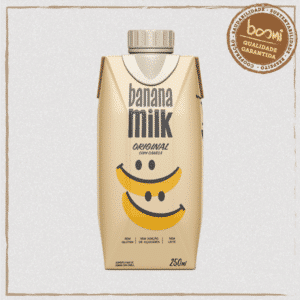 Leite Vegetal de Banana Original com Canela Banana Milk 250ml