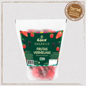 Mix de Frutas Vermelhas Orgânicas Congeladas Korin 1,01kg